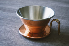 Load image into Gallery viewer, Kalita | Wave Tsubame 185 Dripper Copper